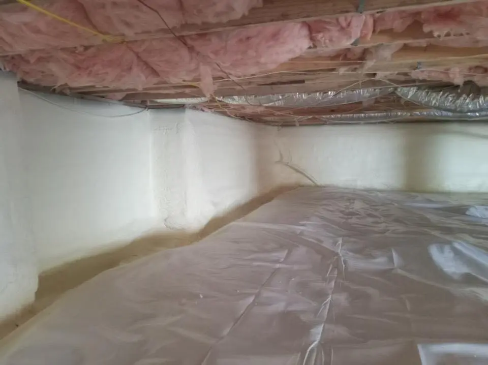 Crawl space encapsulation with closed-cell spray foam for Roof Maintenance in Bessemer